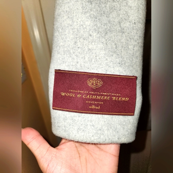 WILFRED - Wool Coat Grey - Picture 4 of 9